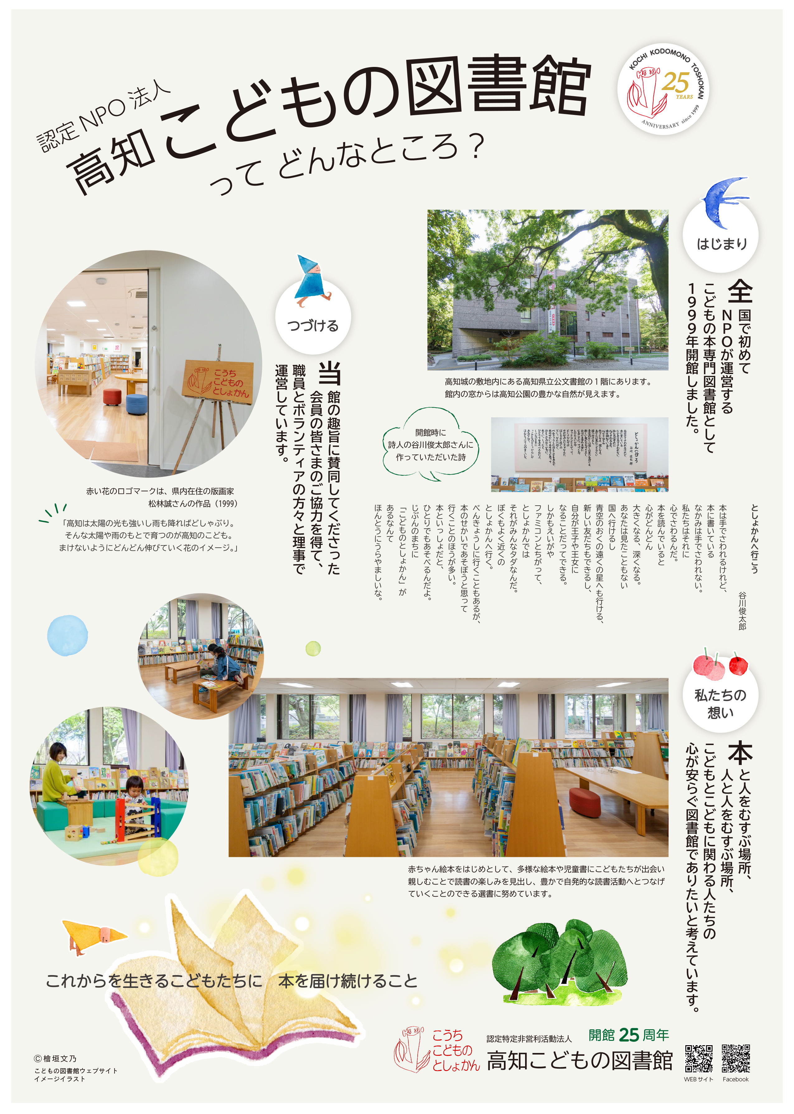 高知こどもの図書館ポスター