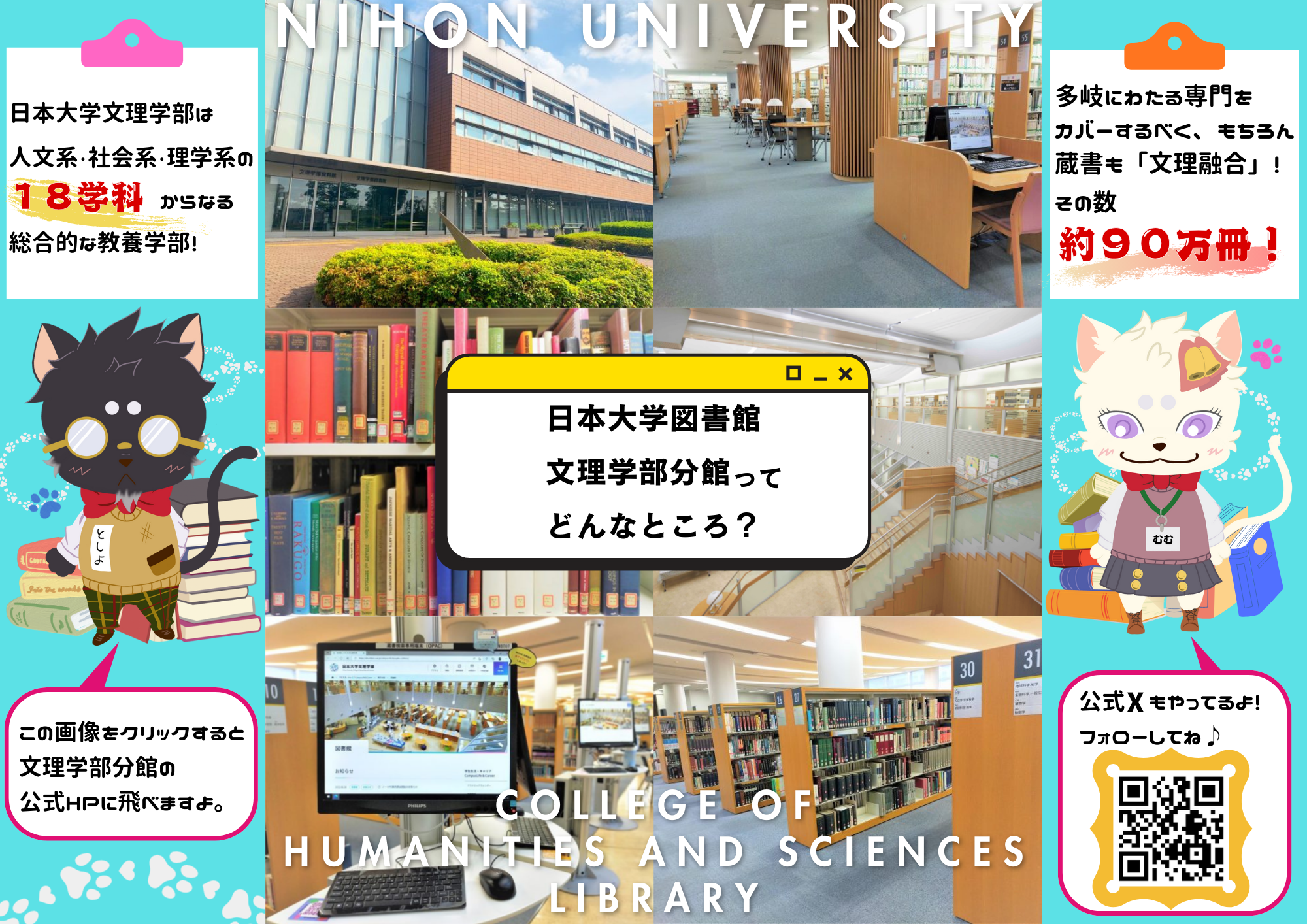 日本大学図書館文理学部とは