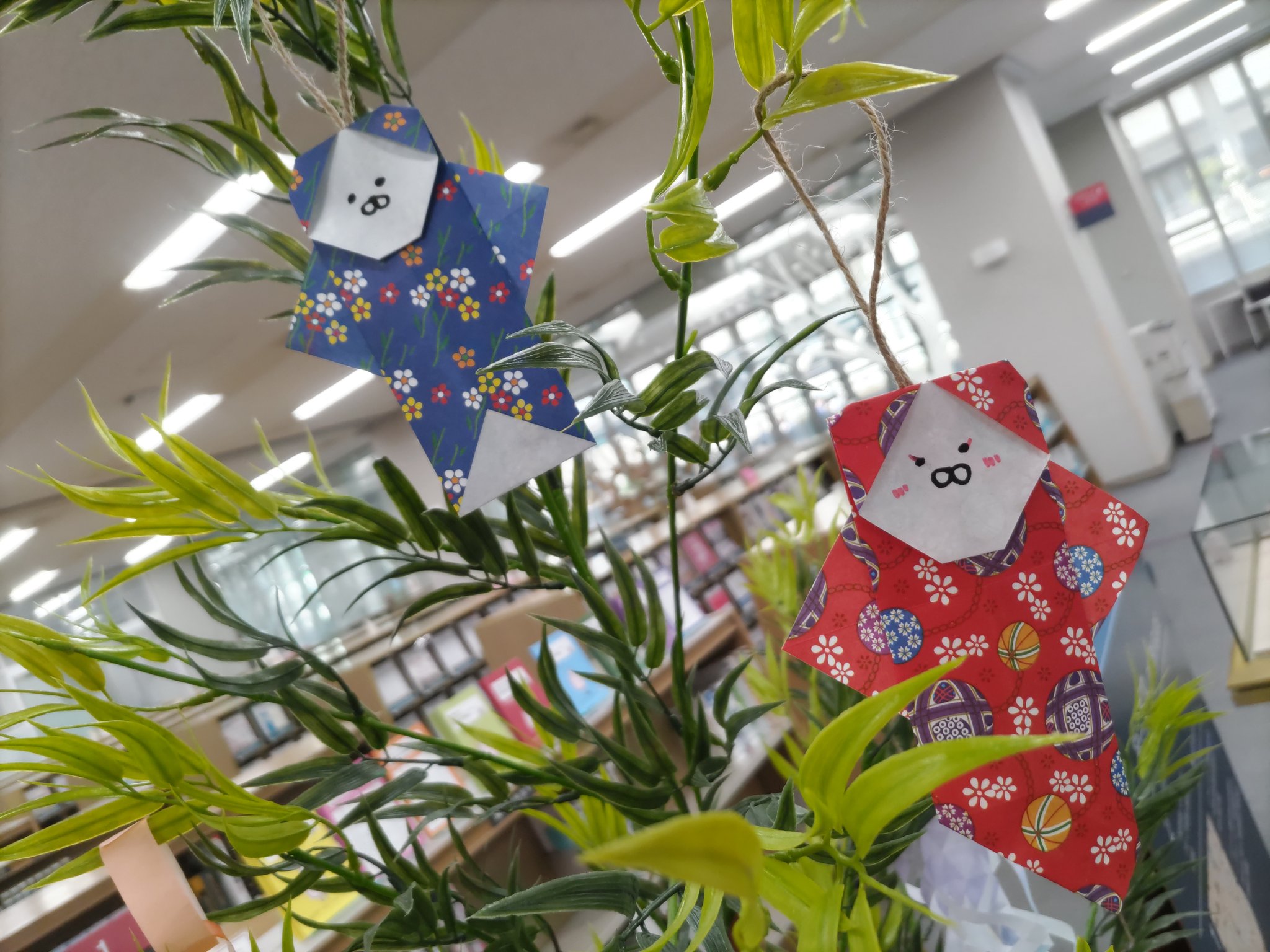 飾り付け班　織姫彦星
