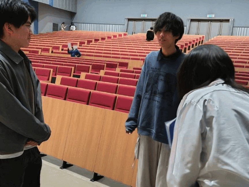 高校との合同練習GIF