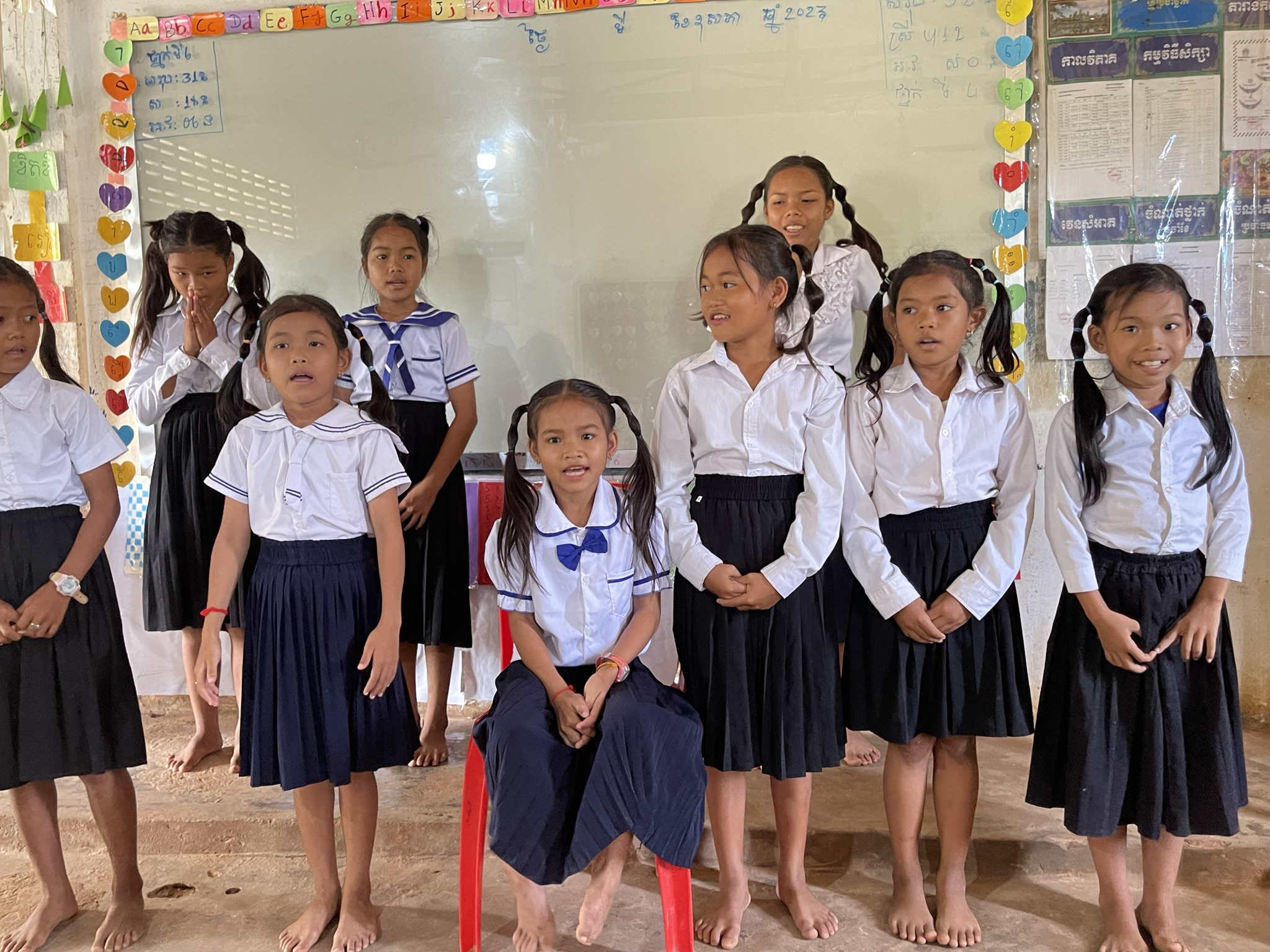 Children Study Club in Cambodia, a place for children with disabilities to learn