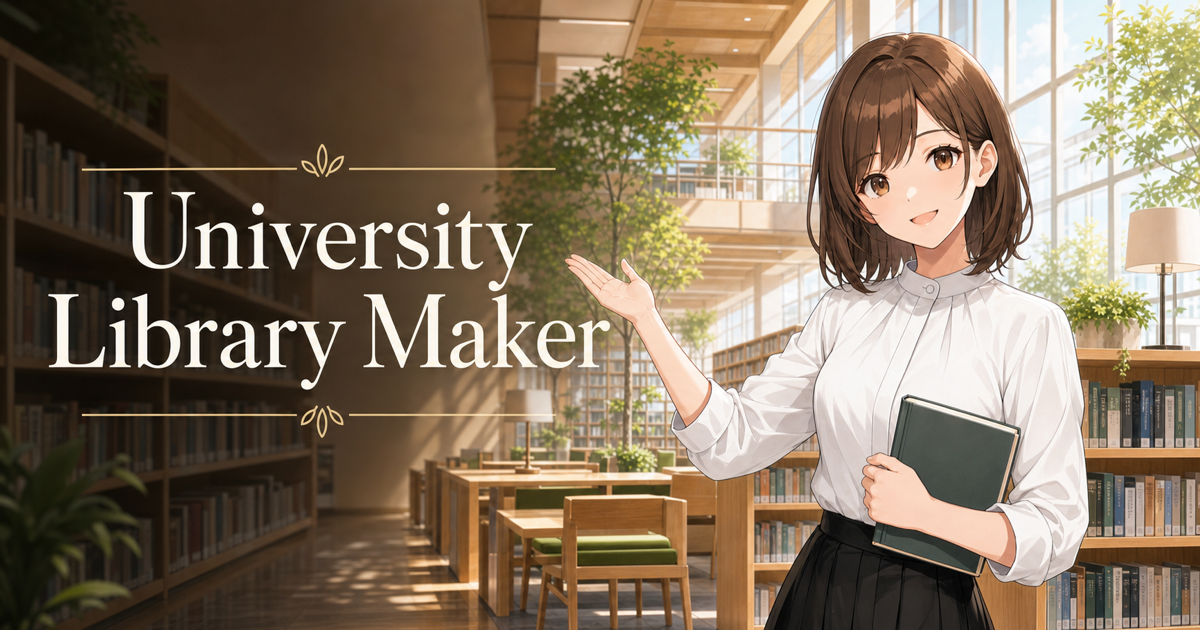 University Library Makerのイメージ画像