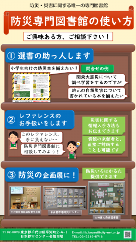 防災専門図書館の使い方