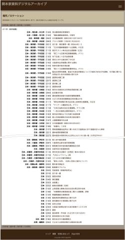 場所順一覧-関本家資料デジタルアーカイブ